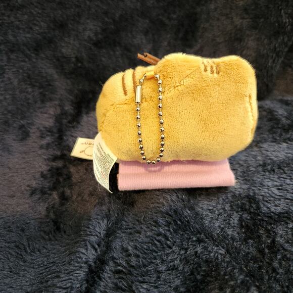 Gund Pusheen The Cat Cute Pink Book Worm Keychain Plush 2016 Mystery Box - Picture 3 of 8